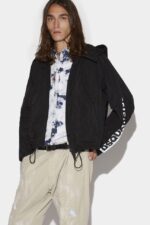 Dsquared2 Iconic Hidden Logo Zip Bomber