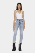 Dsquared2 Iconic High Waist Cropped Twiggy Denim Jeans - Image 3