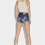 Dsquared2 Iconic High Waist Hot Pants