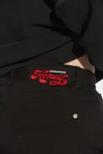 Dsquared2 Iconic Honey Dyed High Waisted Twiggy Jeans - Image 4