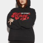 Dsquared2 Iconic Honey Hoodie RED