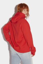 Dsquared2 Iconic Honey Hoodie RED/BLACK - Image 2