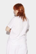 Dsquared2 Iconic Honey T-Shirt WHITE/BLACK - Image 2