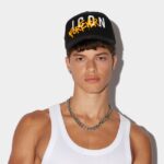 Dsquared2 Iconic Icon Forever Baseball Cap BLACK/FANTASY