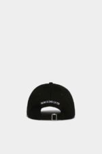 Dsquared2 Iconic Icon Forever Baseball Cap BLACK/FANTASY - Image 3