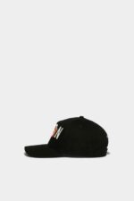 Dsquared2 Iconic Icon Forever Baseball Cap BLACK/FANTASY - Image 4