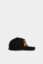 Dsquared2 Iconic Icon Forever Baseball Cap BLACK/FANTASY - Image 5