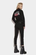 Dsquared2 Iconic Icon Forever Cool Girl Cropped Jeans - Image 2