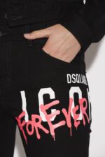 Dsquared2 Iconic Icon Forever Cool Girl Cropped Jeans - Image 4