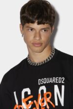 Dsquared2 Iconic Icon Forever Cool T-Shirt WHITE - Image 3