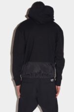 Dsquared2 Iconic Icon Forever Hoodie D2 BLACK - Image 2
