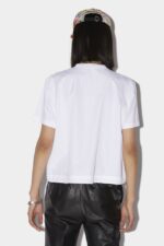 Dsquared2 Iconic Icon Forever Relax T-Shirt WHITE - Image 2