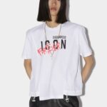 Dsquared2 Iconic Icon Forever Relax T-Shirt WHITE
