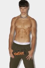Dsquared2 Iconic Icon Forever Sweatpants MILITARY GREEN/BLACK