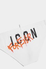 Dsquared2 Iconic Icon Forever Swim Brief BLACK/FANTASY - Image 4