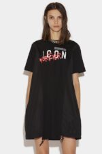 Dsquared2 Iconic Icon Forever T-Shirt Dress - Image 3