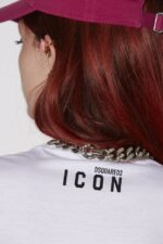 Dsquared2 Iconic Icon Hilde Relax T-Shirt - Image 5