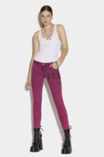Dsquared2 Iconic Icon Jennifer Cropped Jeans - Image 3