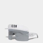 Dsquared2 Iconic Icon Mask White Sunglasses