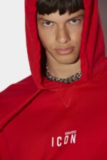 Dsquared2 Iconic Icon Mini Logo Hoodie - Image 3
