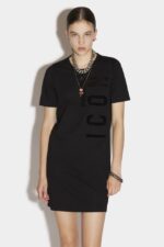 Dsquared2 Iconic Icon Renny T-Shirt Dress