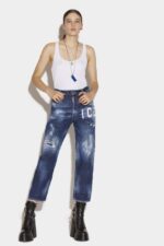Dsquared2 Iconic Icon Spray Boston Denim Jeans - Image 3