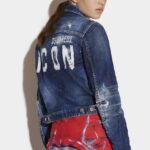 Dsquared2 Iconic Icon Spray Jean Jacket