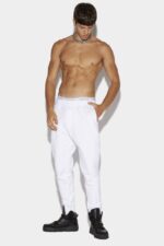 Dsquared2 Iconic Icon Spray Ski Joggers WHITE/FANTASY - Image 2