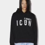Dsquared2 Iconic Icon Spray Sweatshirt FANTASY/BLACK