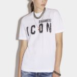 Dsquared2 Iconic Icon Spray T-Shirt