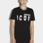 Dsquared2 Iconic Icon Spray T-Shirt Dress