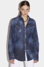 Dsquared2 Iconic Icon Western Shirt - Image 2