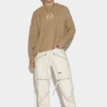 Dsquared2 Iconic IVORY Parachute Trousers