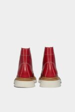 Dsquared2 Iconic Joe Ankle Boots RED/CORAL - Image 2