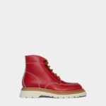 Dsquared2 Iconic Joe Ankle Boots RED/CORAL