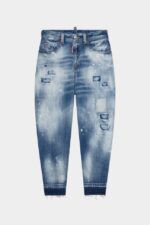 Dsquared2 Iconic Kids Denim Jeans BLUE