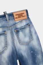 Dsquared2 Iconic Kids Denim Jeans BLUE - Image 4