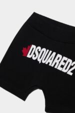 Dsquared2 Iconic Kids Sweatshorts BLACK - Image 4