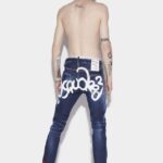 Dsquared2 Iconic L.A. Customized Cool Guy Cropped Jeans D2