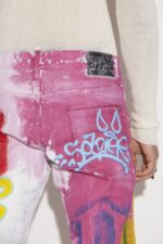 Dsquared2 Iconic L.A. Customized Cropped Cool Guy Jeans - Image 4