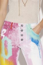 Dsquared2 Iconic L.A. Customized Skinny Dan Cropped Jeans - Image 4