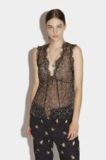 Dsquared2 Iconic Lace Sleeveless Top - Image 3