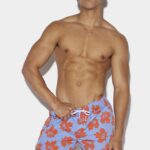 Dsquared2 Iconic Leaf Swim Brief BLUE