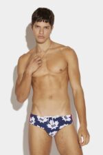 Dsquared2 Iconic Leaf Swim Brief D2 FANTASY - Image 3