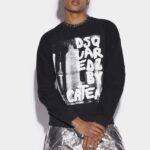 Dsquared2 Iconic Logo Cool Raglan Crew Sweater