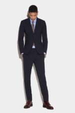 Dsquared2 Iconic London Two Button Suit D2 NAVY