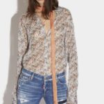 Dsquared2 Iconic Long Sleeve Fitted Shirt