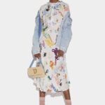 Dsquared2 Iconic Long Sleeve Tea Dress