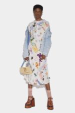 Dsquared2 Iconic Long Sleeve Tea Dress