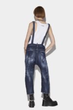 Dsquared2 Iconic Loose Dungarees - Image 2